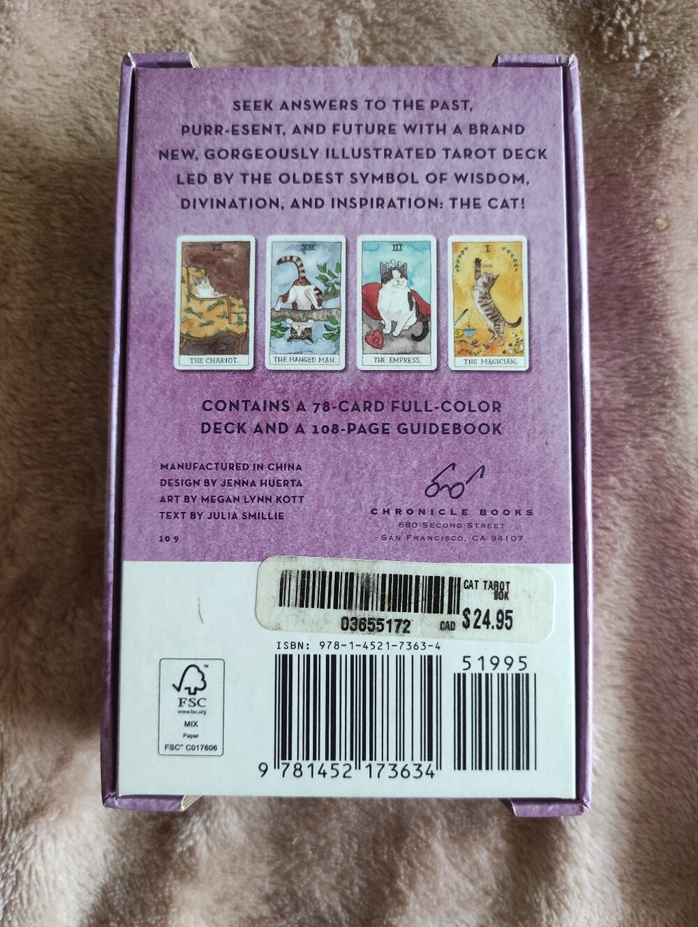 Cat tarot deck - Picture 2 of 4